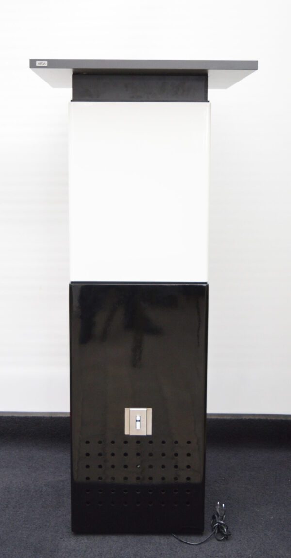 MM Box Säule schwarz weiss hochglanz MM Box Säule schwarz weiss hochglanz