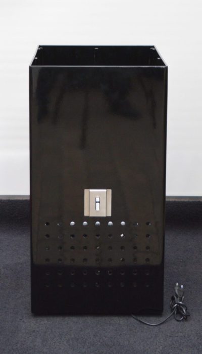 MM Box schwarz hochglanz leer